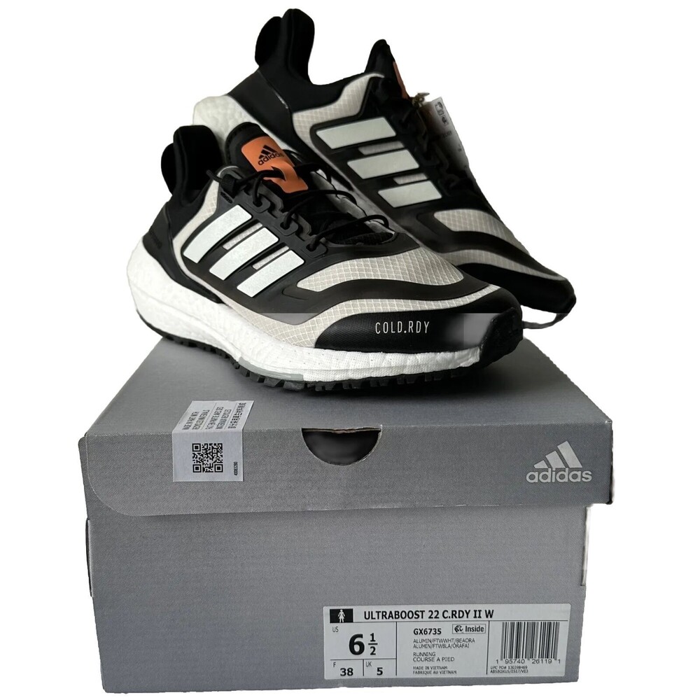Adidas ULTRABOOST 22 C.RDY II GX6735 Cold Ready Women Running Shoes 6.5 Black